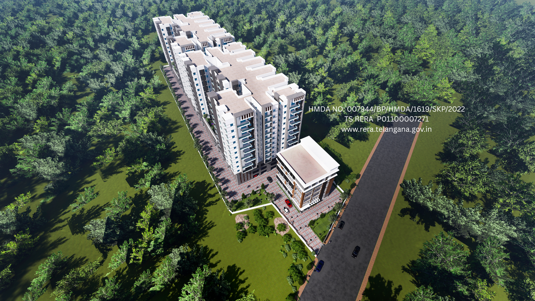 3&2 bhk flats for sale in ameenpur, miyapur